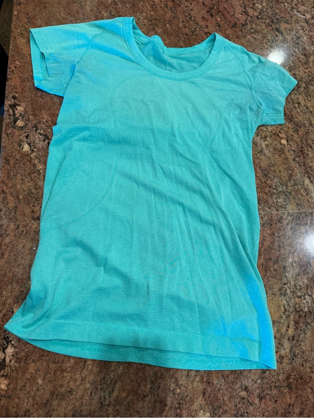 lululemon athletica Kids Short-Sleeve Teal Active Tee